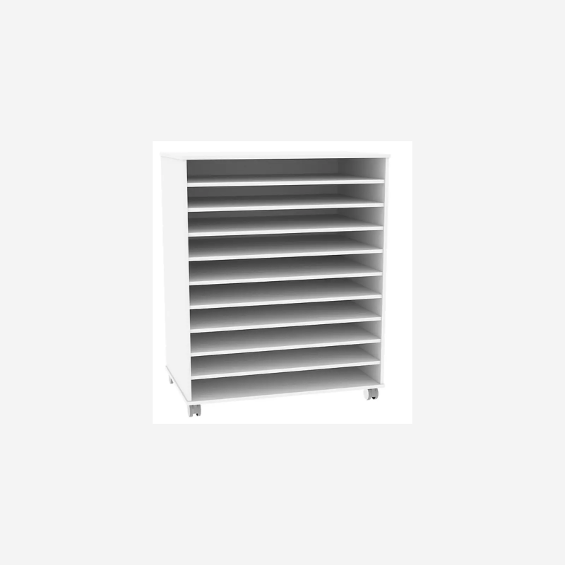 Armário cartolina com 10 vãos