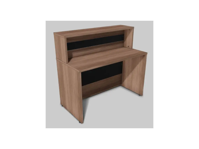 Balcão reto pé painel 